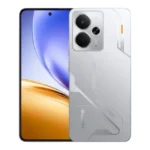 Realme 14 Realme 14 5G smartphone in silver, front and back view
