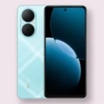 HUAWEI nova Y73 Huawei nova Y73 smartphone in blue, front and back view
