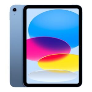 Apple iPad (2025) Tablet in blue, front view