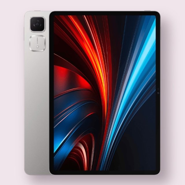 Honor Pad GT tablet in gray, front and back view